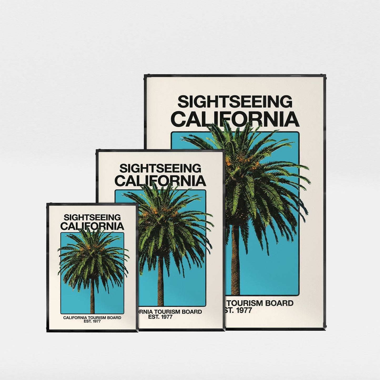 「SIGHTSEEING CALIFORNIA」ヴィンテージトラベルポスター - Ink Jp
