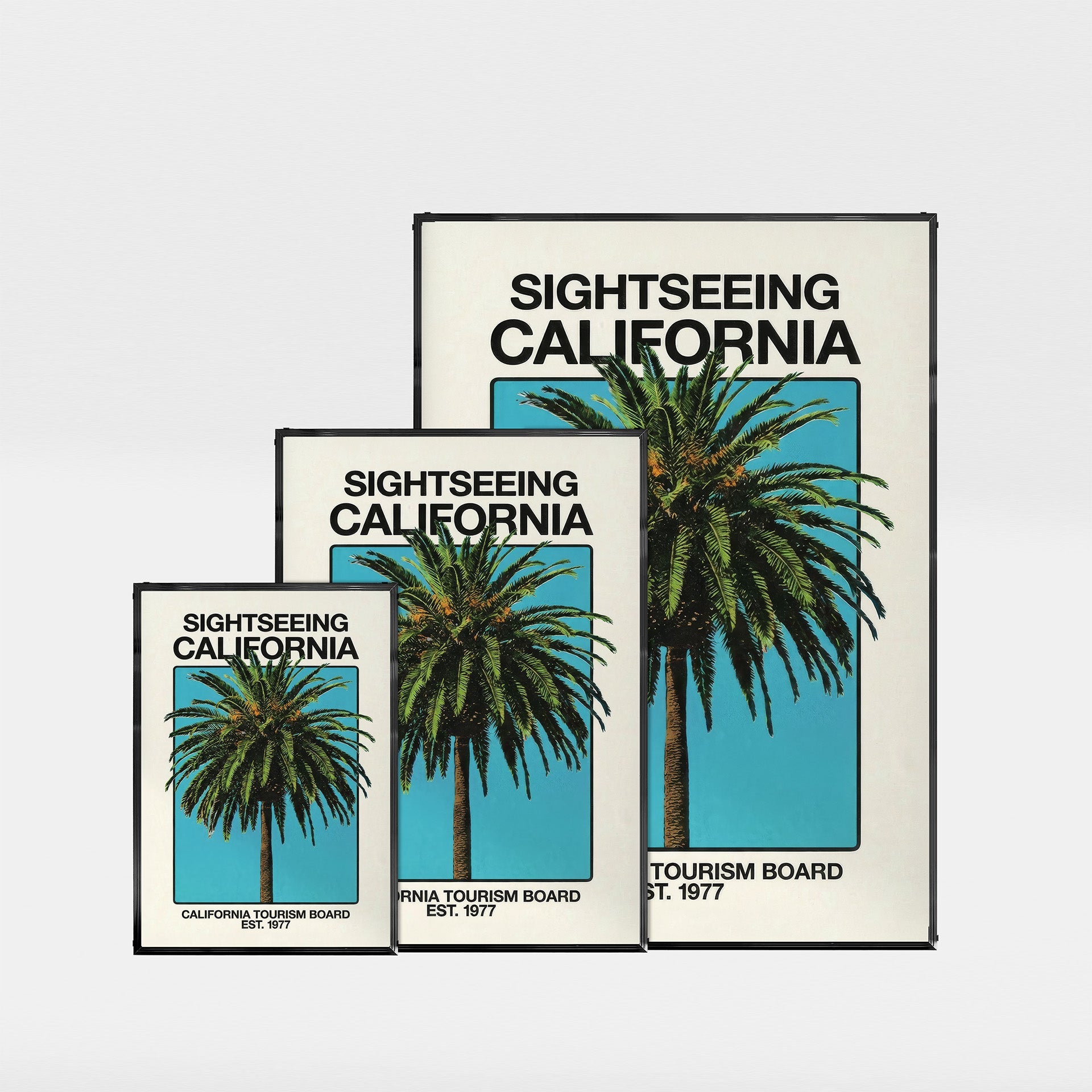 「SIGHTSEEING CALIFORNIA」ヴィンテージトラベルポスター - Ink Jp
