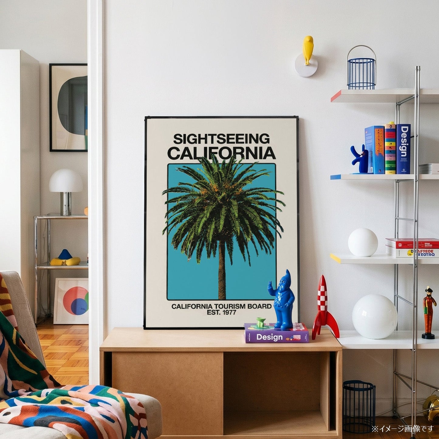 「SIGHTSEEING CALIFORNIA」ヴィンテージトラベルポスター - Ink Jp
