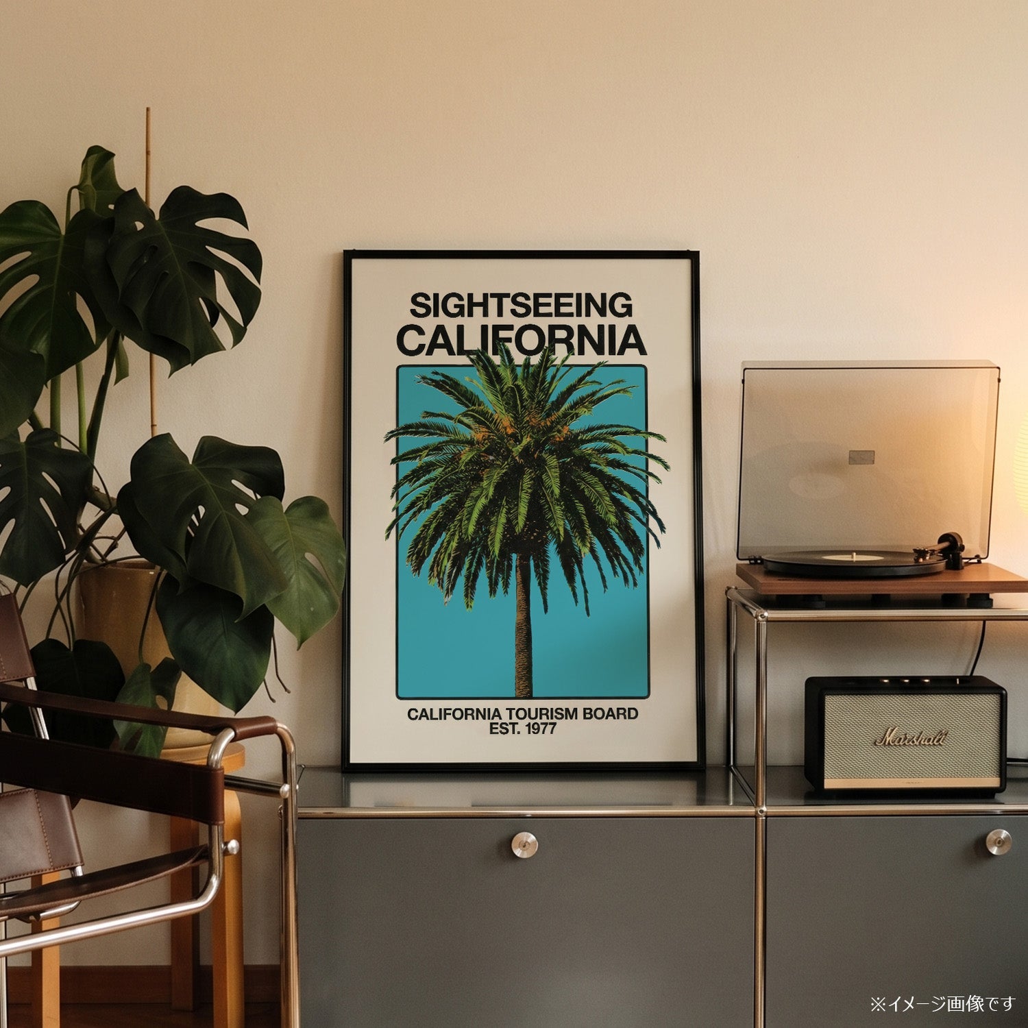 SIGHTSEEING CALIFORNIA」ヴィンテージトラベルポスター – Ink Jp