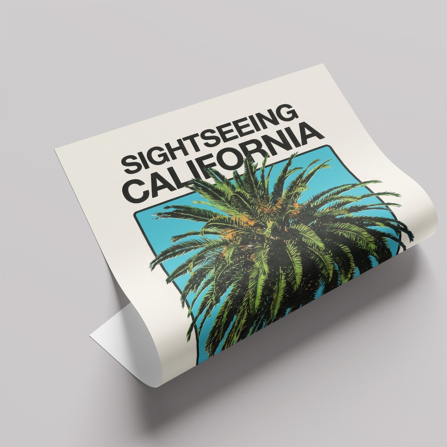 SIGHTSEEING CALIFORNIA」ヴィンテージトラベルポスター – Ink Jp