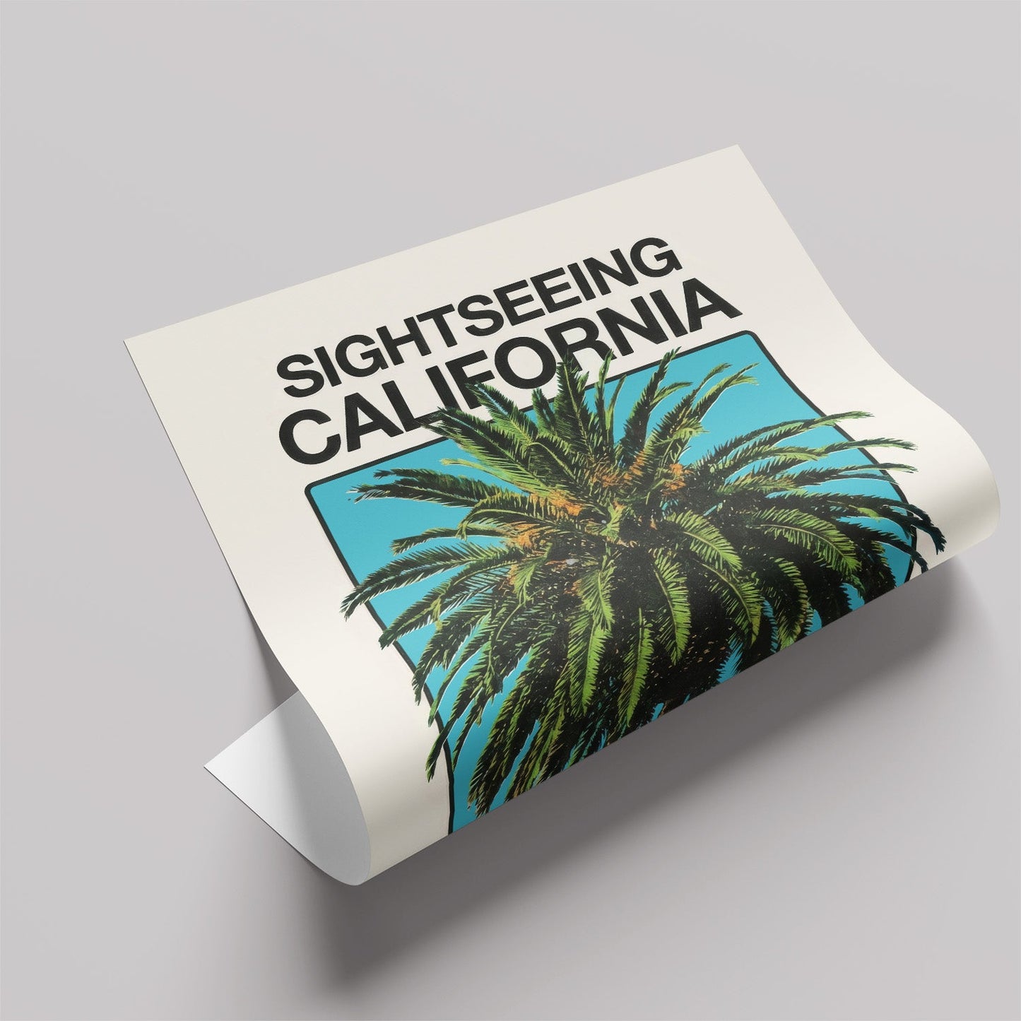 「SIGHTSEEING CALIFORNIA」ヴィンテージトラベルポスター - Ink Jp