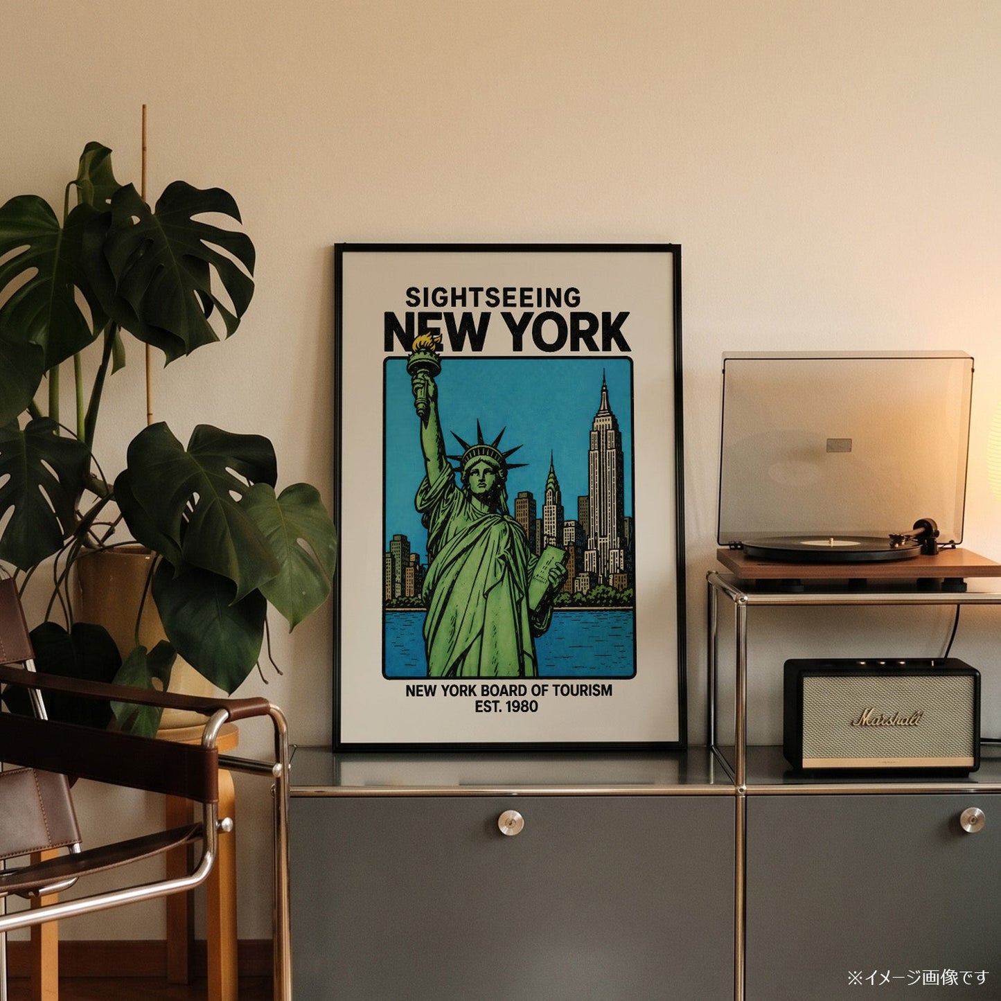 「SIGHTSEEING NEW YORK」ヴィンテージトラベルポスター - Ink Jp