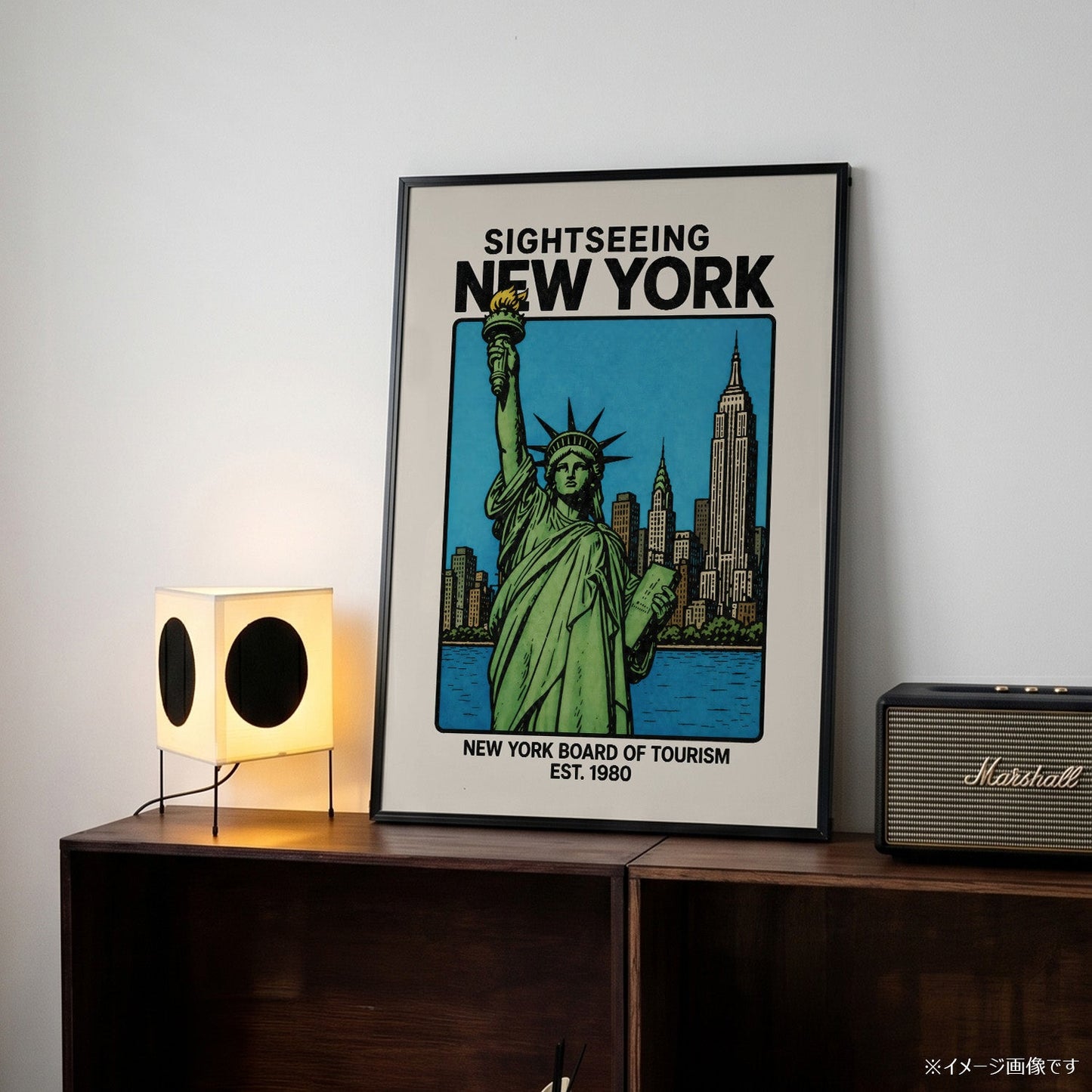 「SIGHTSEEING NEW YORK」ヴィンテージトラベルポスター - Ink Jp