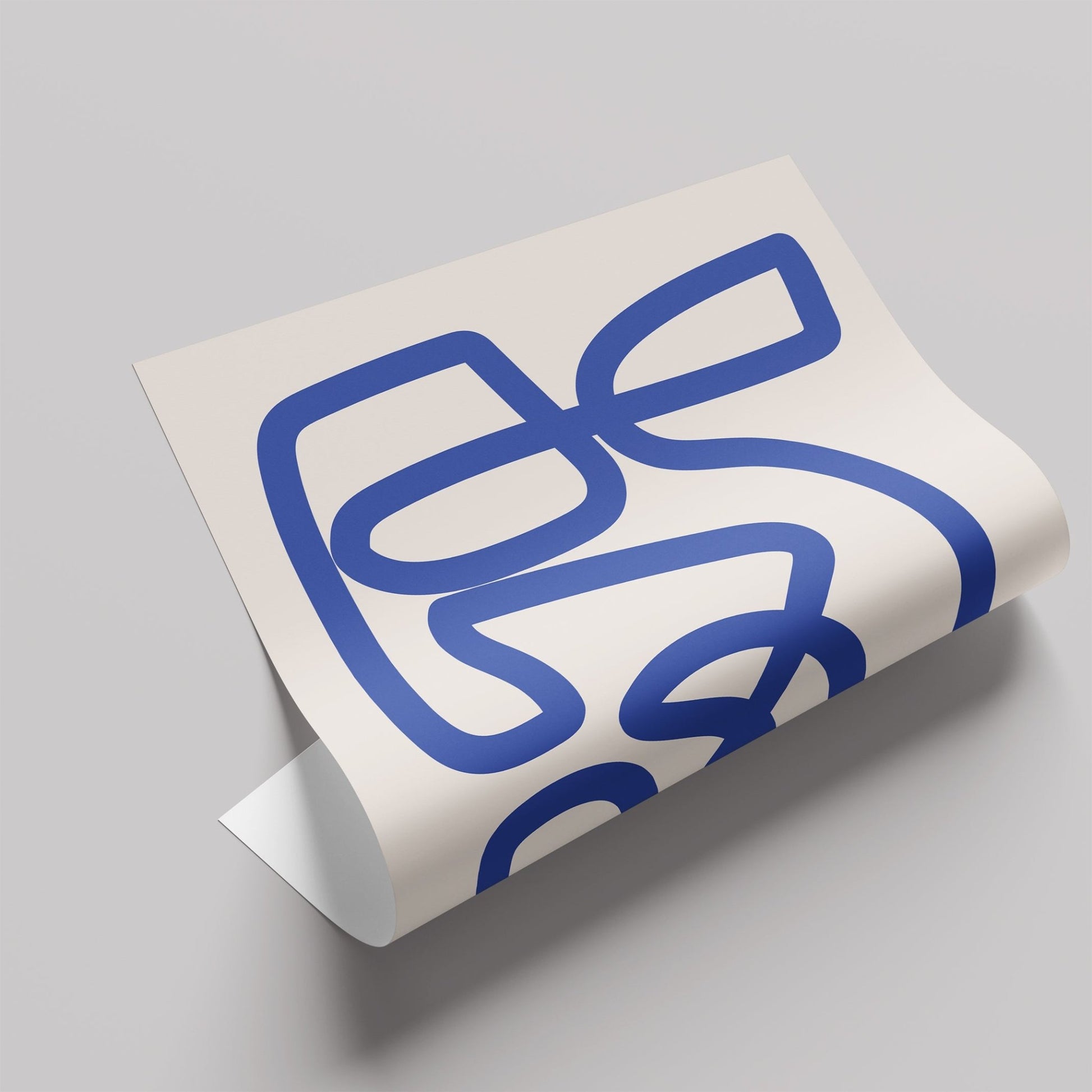 「SUPER BUSY」グラフィックアートポスター - Ink Jp