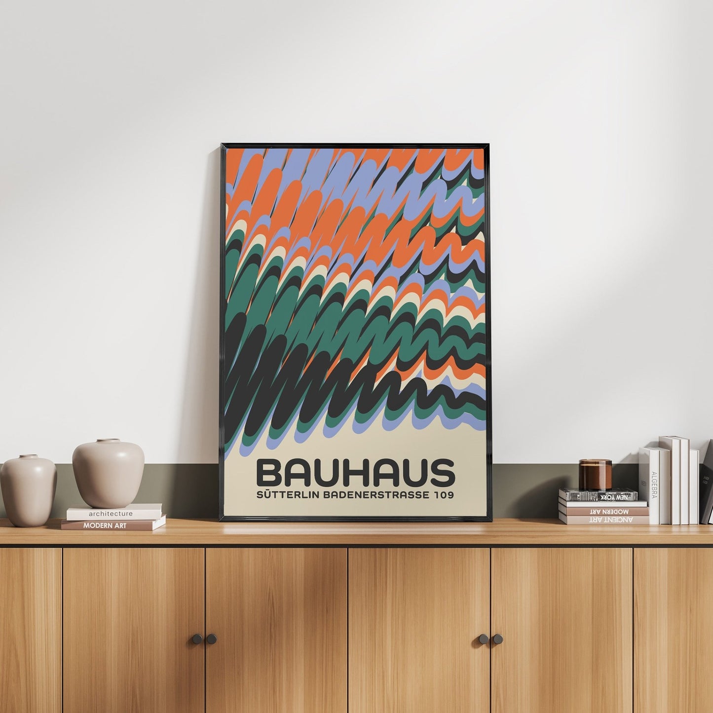 バウハウスデザインポスター SÜTTERLIN BADENERSTRASSE 109 - Ink Jp