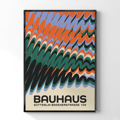 バウハウスデザインポスター SÜTTERLIN BADENERSTRASSE 109 - Ink Jp