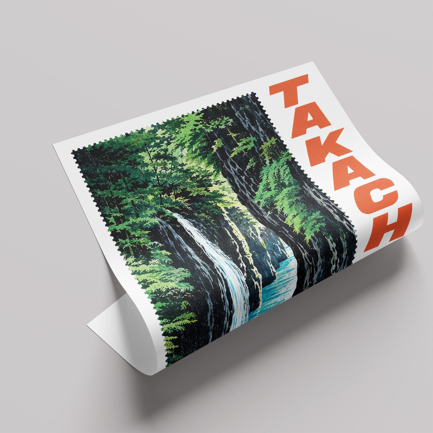 「TAKACHIHO」ヴィンテージトラベルポスター - Ink Jp