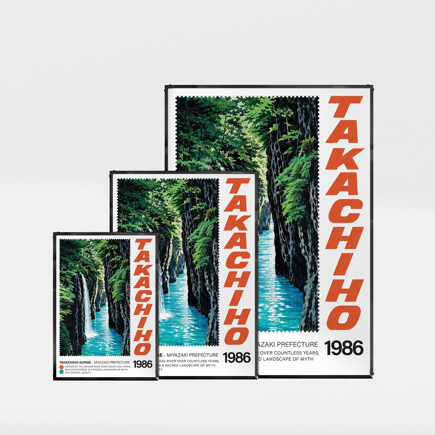 「TAKACHIHO」ヴィンテージトラベルポスター - Ink Jp