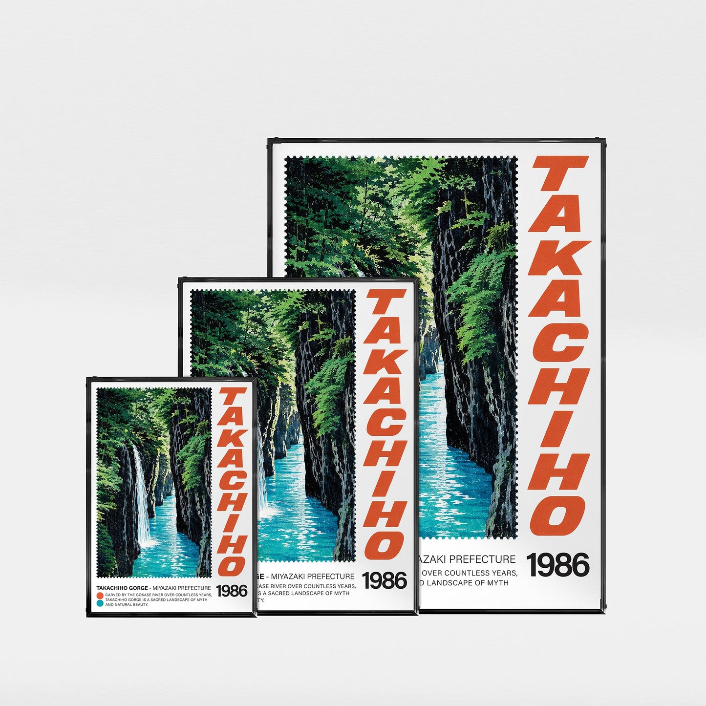 「TAKACHIHO」ヴィンテージトラベルポスター - Ink Jp