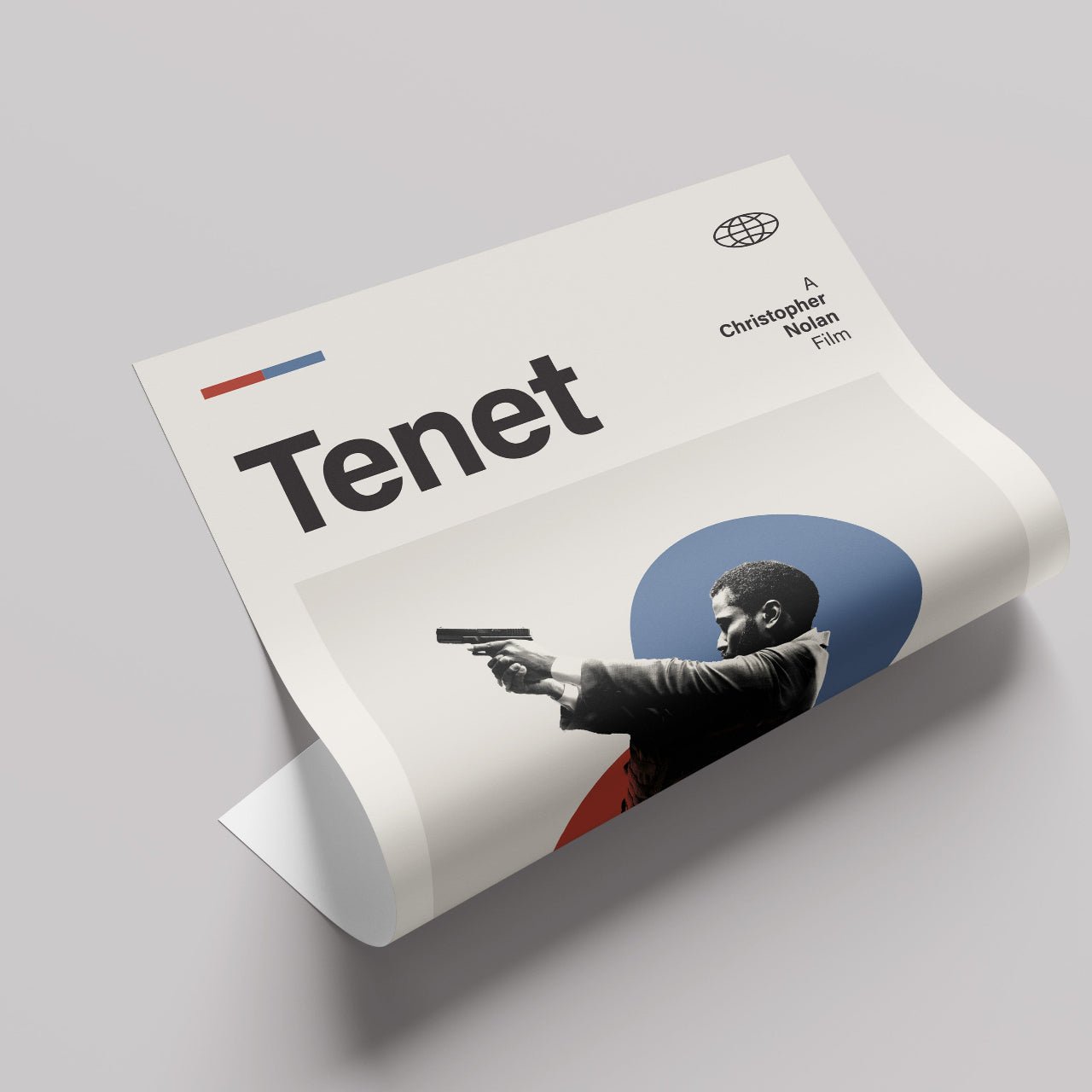 「TENET テネット」ミニマリストアートポスター - Ink Jp