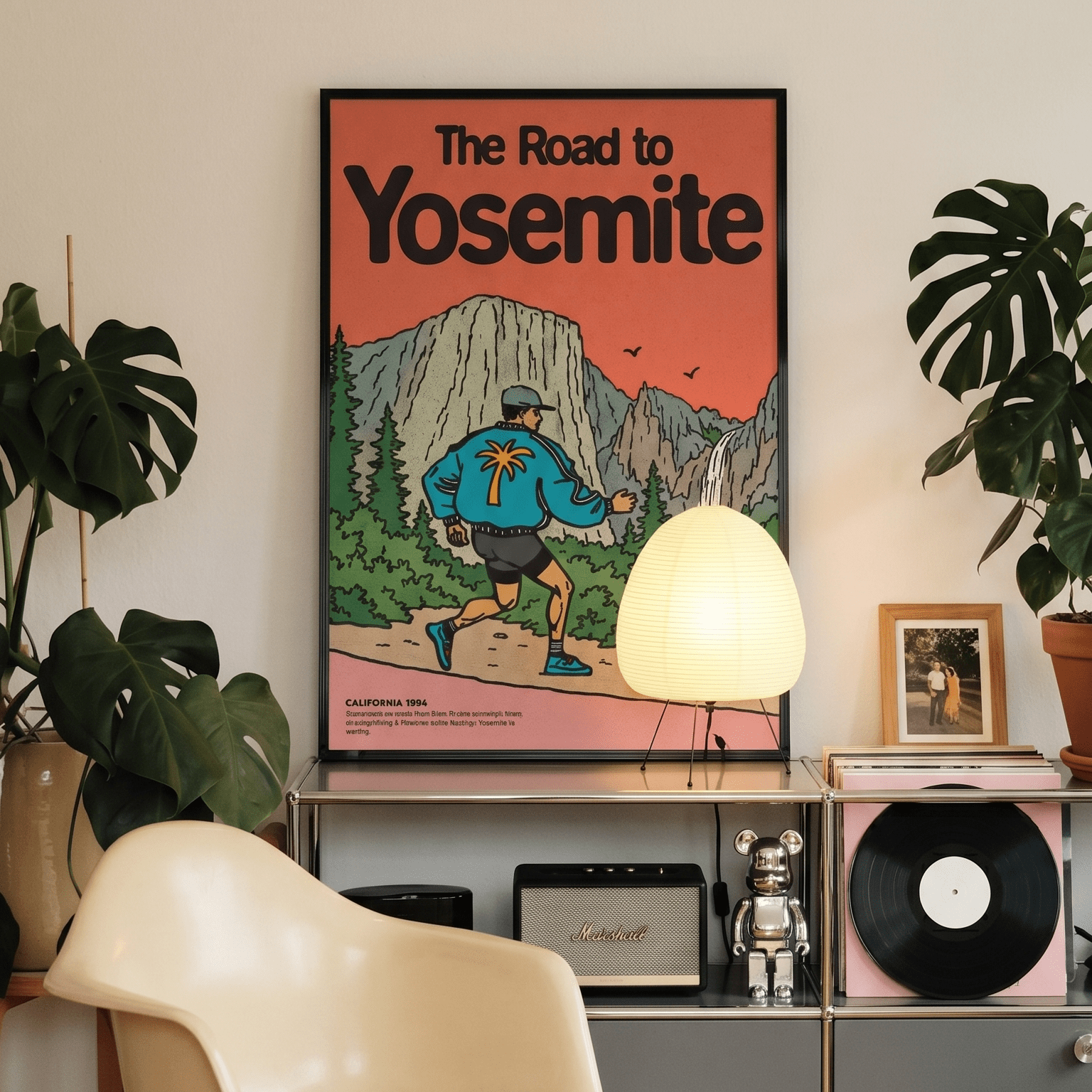 「The Road to Yosemite」ヴィンテージトラベルポスター - Ink Jp