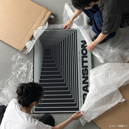 「TRANSITION **07」グラフィックアートポスター - Ink Jp