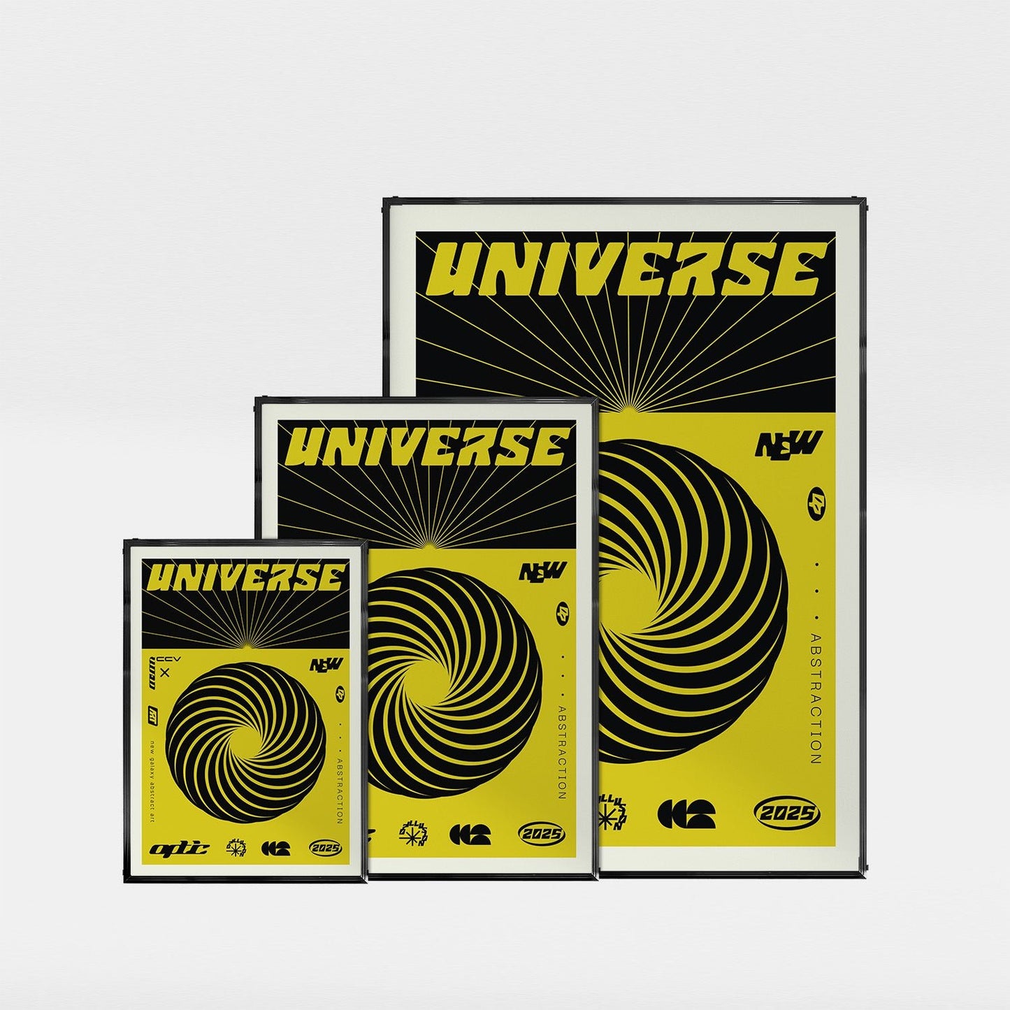 「UNIVERSE」グラフィックアートポスター - Ink Jp