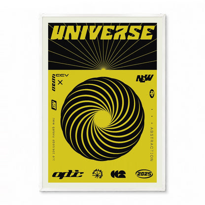 「UNIVERSE」グラフィックアートポスター - Ink Jp