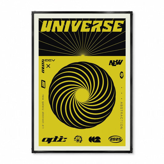 「UNIVERSE」グラフィックアートポスター - Ink Jp