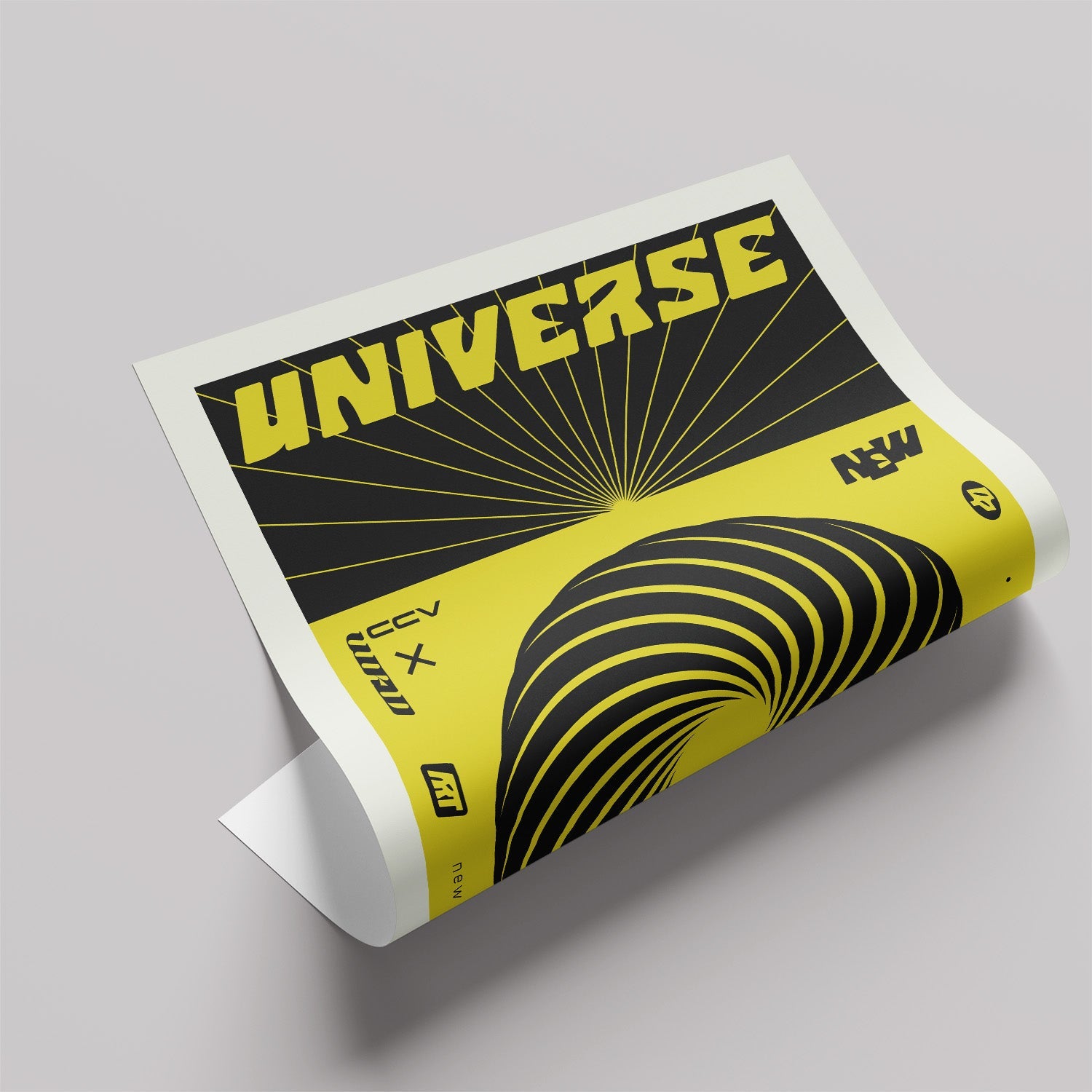 「UNIVERSE」グラフィックアートポスター - Ink Jp