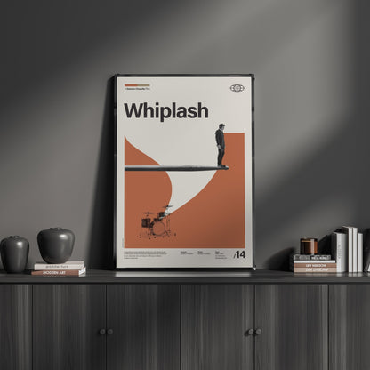 「セッション Whiplash」ミニマリストアートポスター - Ink Jp