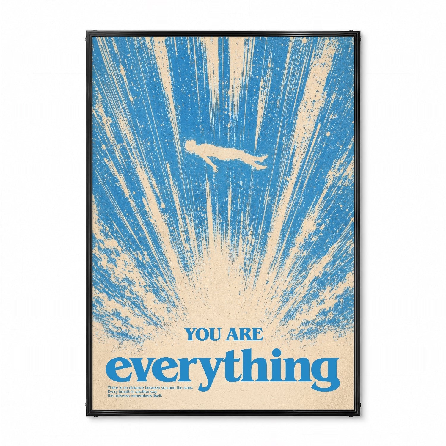 「YOU ARE everything」モチベーションポスター - Ink Jp