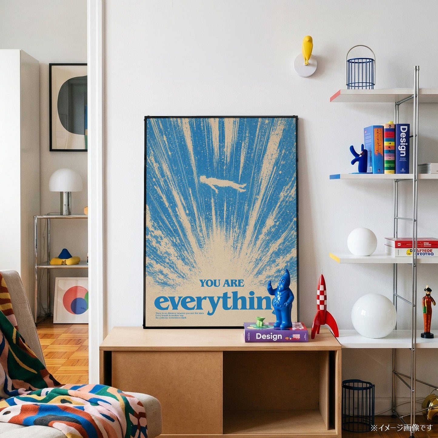 「YOU ARE everything」モチベーションポスター - Ink Jp