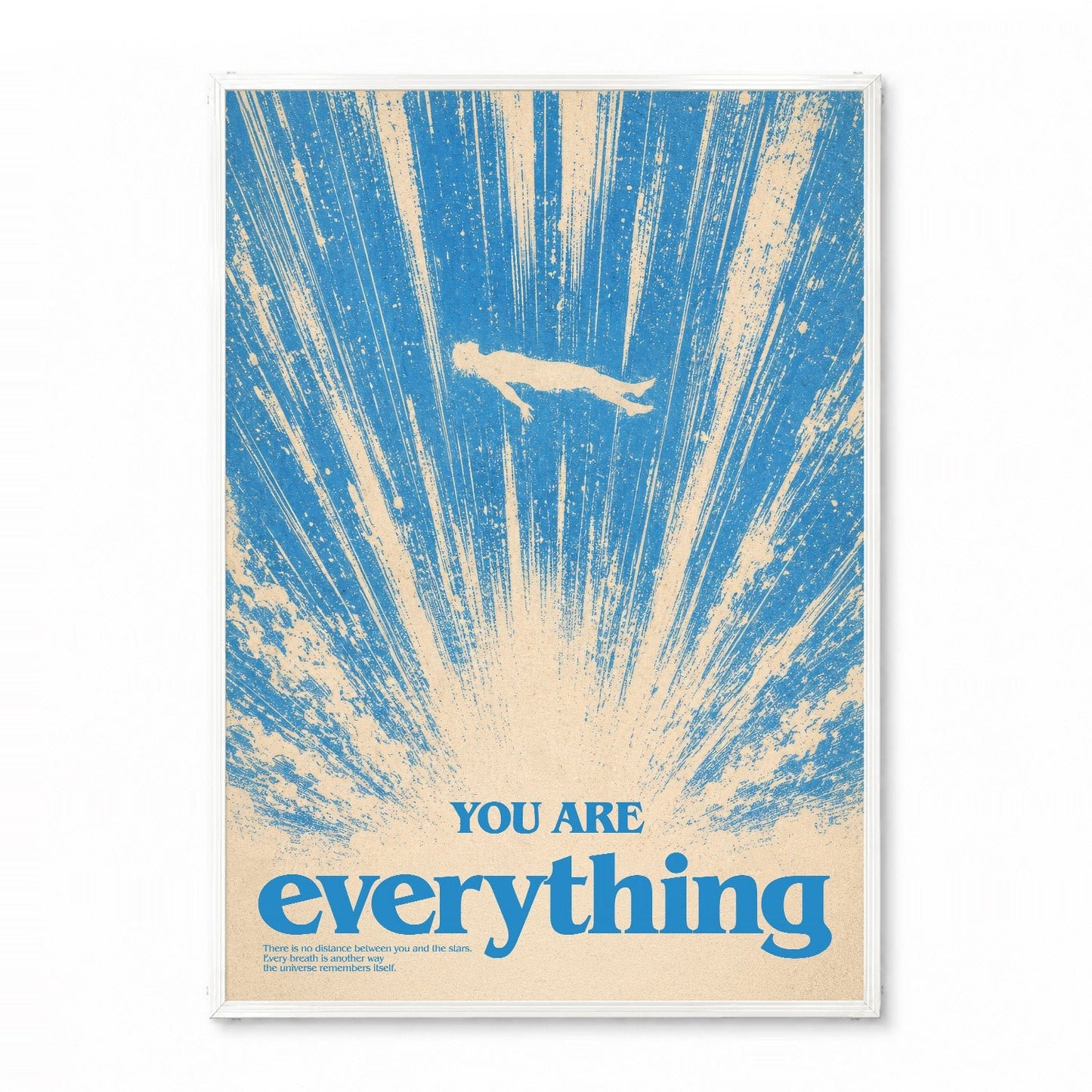 「YOU ARE everything」モチベーションポスター - Ink Jp