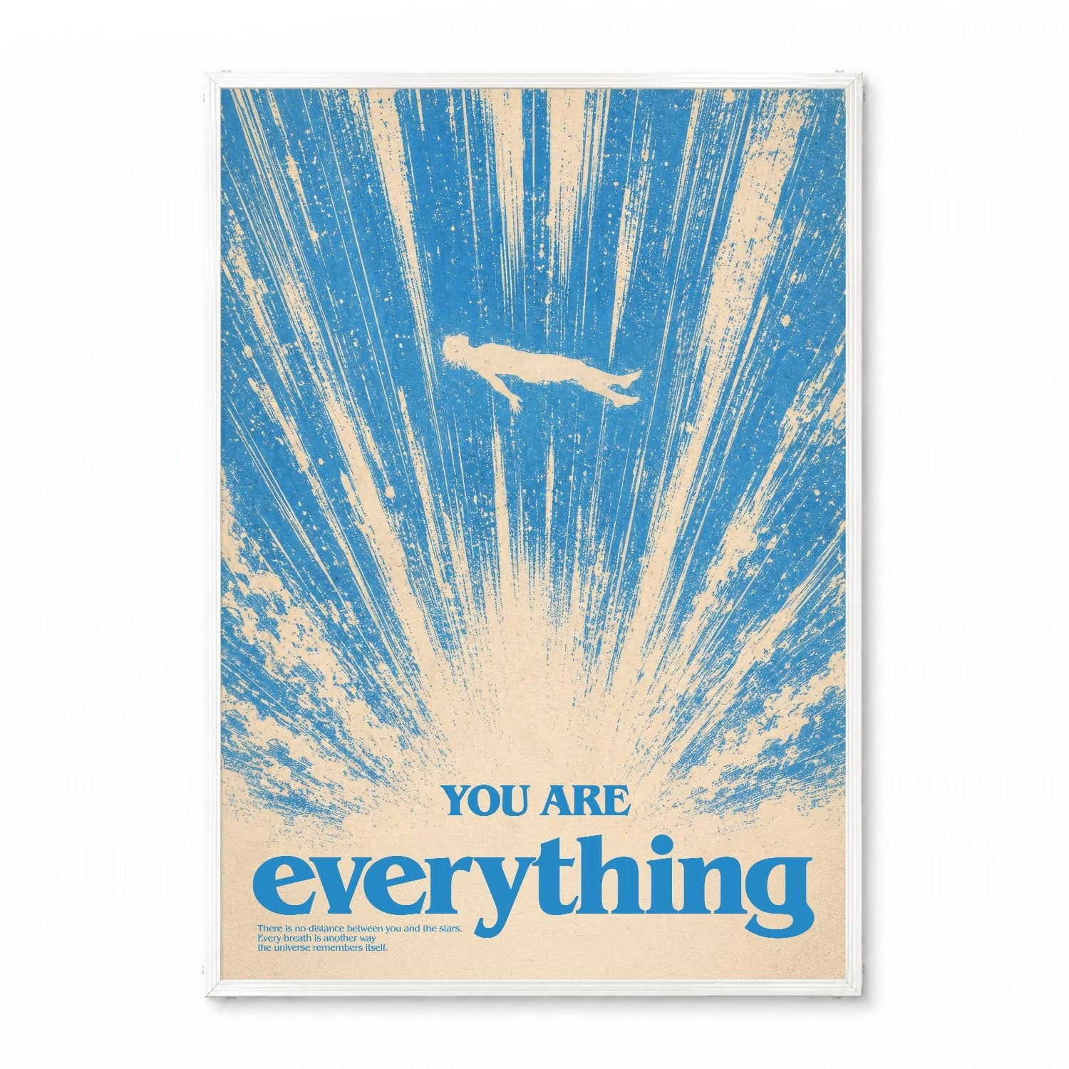 「YOU ARE everything」モチベーションポスター - Ink Jp